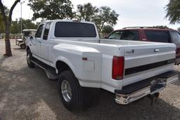 1997 FORD F350 PICKUP POWERSTROKE 4X4 (VIN # 1FTHX26F4VED17795) (SHOWING APPX 168,850 MILES, UP TO B