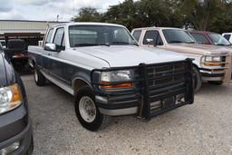 1995 FORD F150 XLT PICKUP (VIN # 1FTEX14H7SKB31229) (SHOWING APPX 206,079 MILES, REBUILT  AT 204,681