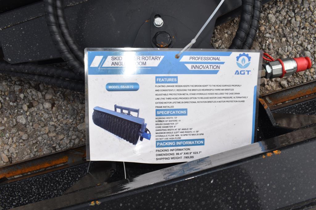 6' SKID STEER SWEEPER