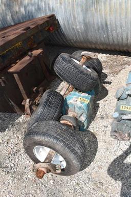 GEAR BOX W/ 4 TIRES