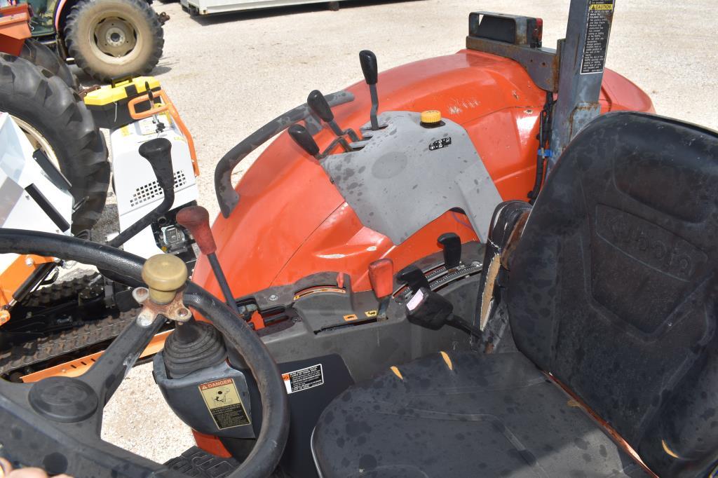 KUBOTA M9960 TRACTOR W/ KUBOTA LA1353 LOADER (SERIAL # 59929) (SHOWING APPX 2,241 HOURS, UP TO THE B