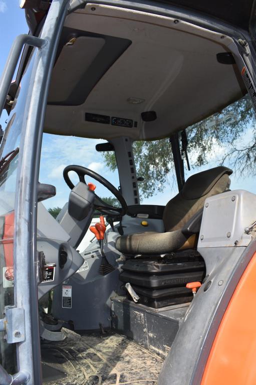 KUBOTA MS-111 TRACTOR W/ KUBOTA M8595 LOADER (SERIAL # 52039) (SHOWING APPX 1,098 HOURS, UP TO THE B