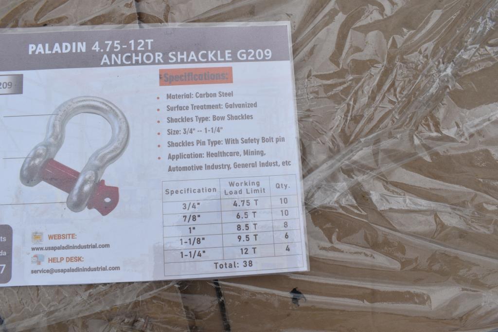 ASSORTED ANCHOR SHACKLES