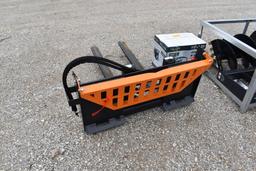 SKID STEER HYDRAULIC PALLET FORK