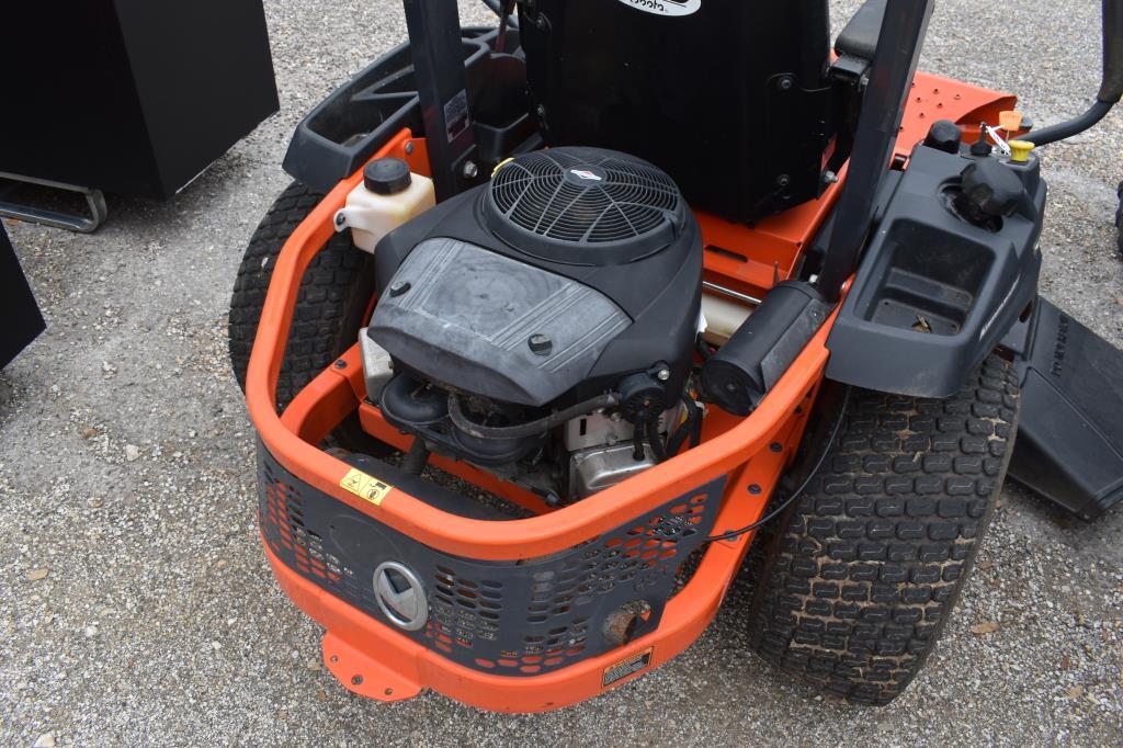 KUBOTA ZG142E ZERO TURN MOWER (SERIAL # 12077) (NOT RUNNING) (SHOWING APPX 227 HOURS, UP TO THE BUYE