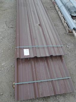 30 - 16' AND 12 -10' BROWN R-PANELS