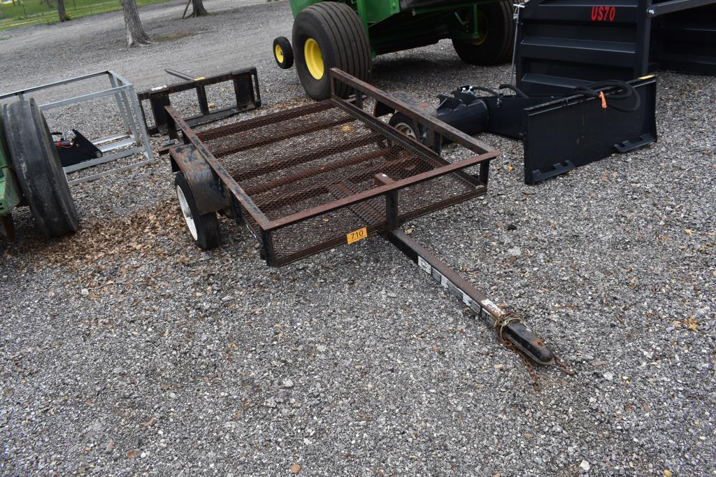 LAWN YARD TRAILER (NOT STREET LEGAL, NO PAPERWORK)