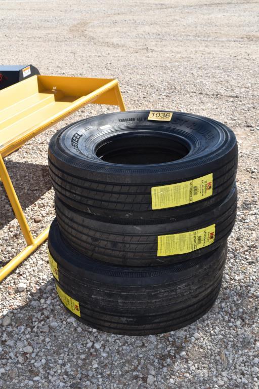 4 - 235 X 85R16 TIRES