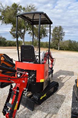 MIVA VA13 MINI EXCAVATOR (SERIAL # VA132409233)
