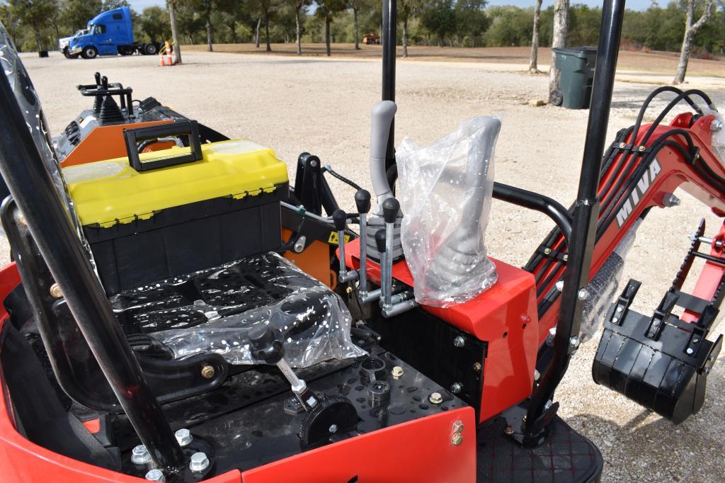 MIVA VA13 MINI EXCAVATOR (SERIAL # VA132409233)