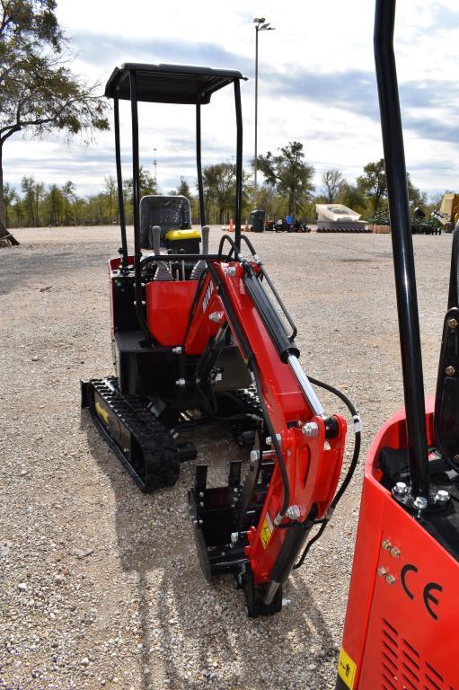 MIVA VA13 MINI EXCAVATOR (SERIAL # VA132409233)