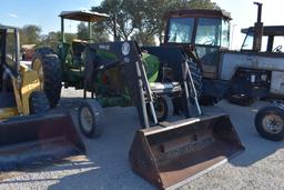 JD 2940 TRACTOR W/ BUSH HOG 2846QT LOADER (SERIAL # 378605) (UNKNOWN HOURS)