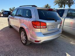 2013 DODGE JOURNEY SXT (VIN # 3C4PDC8G8DT563742) (SHOWING APPX 137,243 MILES,  UP TO THE BUYER TO DO