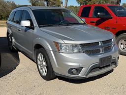 2013 DODGE JOURNEY SXT (VIN # 3C4PDC8G8DT563742) (SHOWING APPX 137,243 MILES,  UP TO THE BUYER TO DO