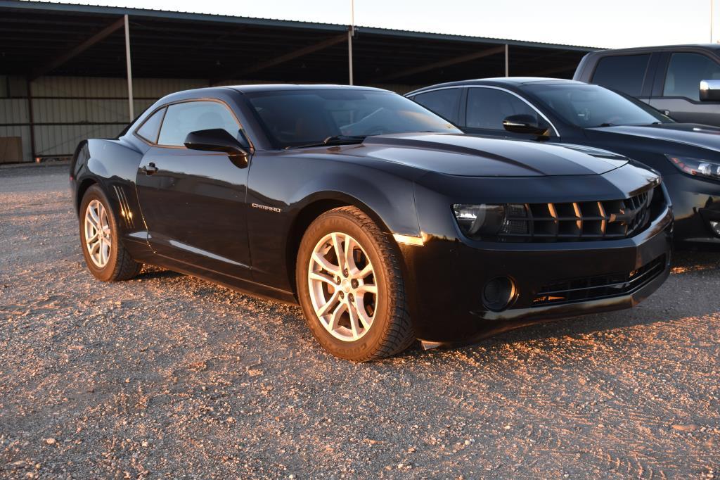 2013 CHEVROLET CAMARO (VIN # 2G1FE1E32D9235458) (SHOWING APPX 70,557 MILES, UP TO THE BUYER TO DO TH