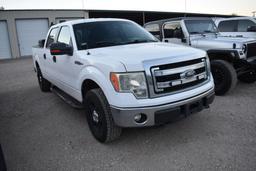 2014 FORD F150 PICKUP 4X4 (VIN # 1FTFW1EF2EKD55324) (SHOWING APPX 68,562 MILES, UP TO THE BUYER TO D