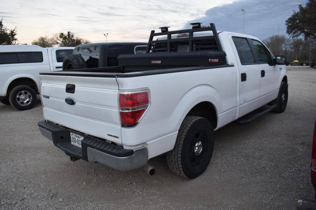 2014 FORD F150 PICKUP 4X4 (VIN # 1FTFW1EF2EKD55324) (SHOWING APPX 68,562 MILES, UP TO THE BUYER TO D