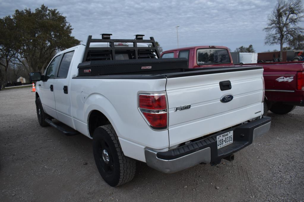2014 FORD F150 PICKUP 4X4 (VIN # 1FTFW1EF2EKD55324) (SHOWING APPX 68,562 MILES, UP TO THE BUYER TO D