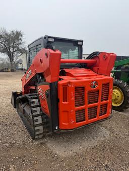KUBOTA SVL 75-2 SKID LOADER (SERIAL # 1039089) (SHOWING APPX 1,595 HOURS, UP TO THE BUYER TO DO THEI