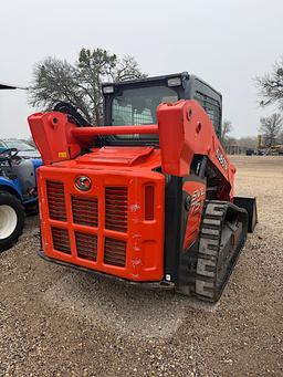 KUBOTA SVL 75-2 SKID LOADER (SERIAL # 1039089) (SHOWING APPX 1,595 HOURS, UP TO THE BUYER TO DO THEI