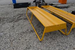 10' METAL FEED TROUGH