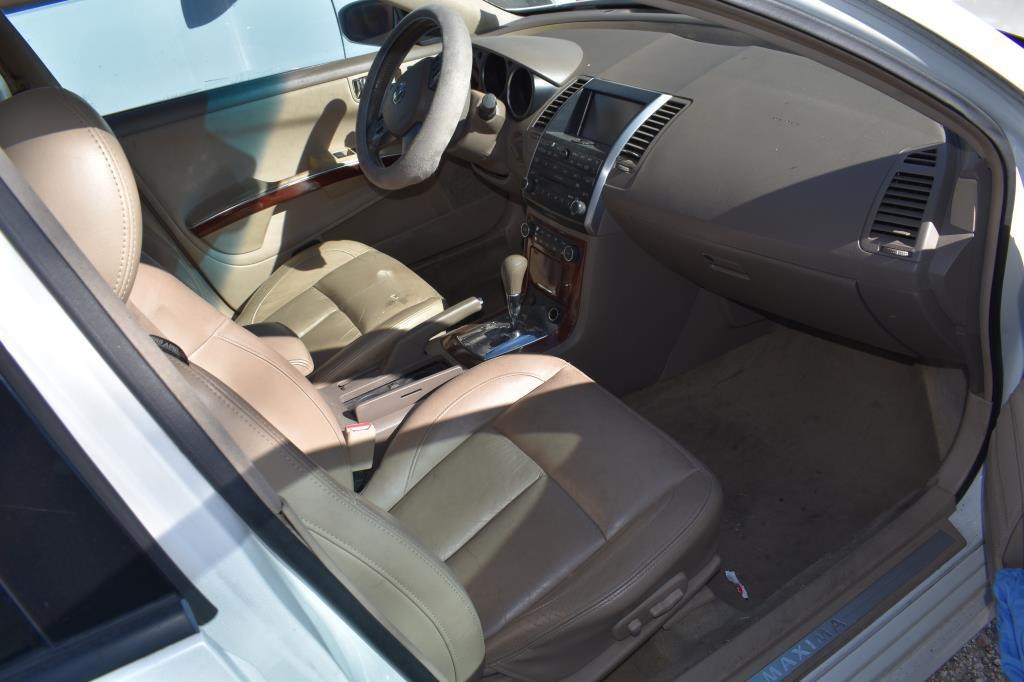2008 NISSAN MAXIMA CAR (VIN # 1N4BA41E78C818994) (SHOWING APPX 123,316 MILES, UP TO THE BUYER TO DO