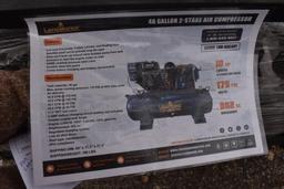 40 GALLON 2-STAGE AIR COMPRESSOR (K)