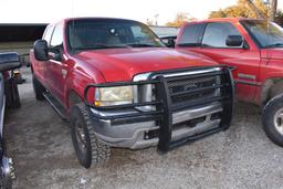 1999 FORD F350 V10 PICKUP (VIN # 1FTSW31S9XED14560) (SHOWING APPX 211,419 MILES, UP TO THE BUYER TO