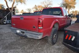 1999 FORD F350 V10 PICKUP (VIN # 1FTSW31S9XED14560) (SHOWING APPX 211,419 MILES, UP TO THE BUYER TO