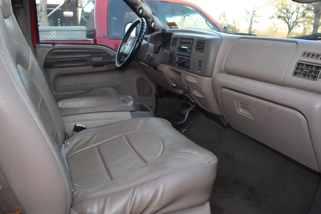 1999 FORD F350 V10 PICKUP (VIN # 1FTSW31S9XED14560) (SHOWING APPX 211,419 MILES, UP TO THE BUYER TO