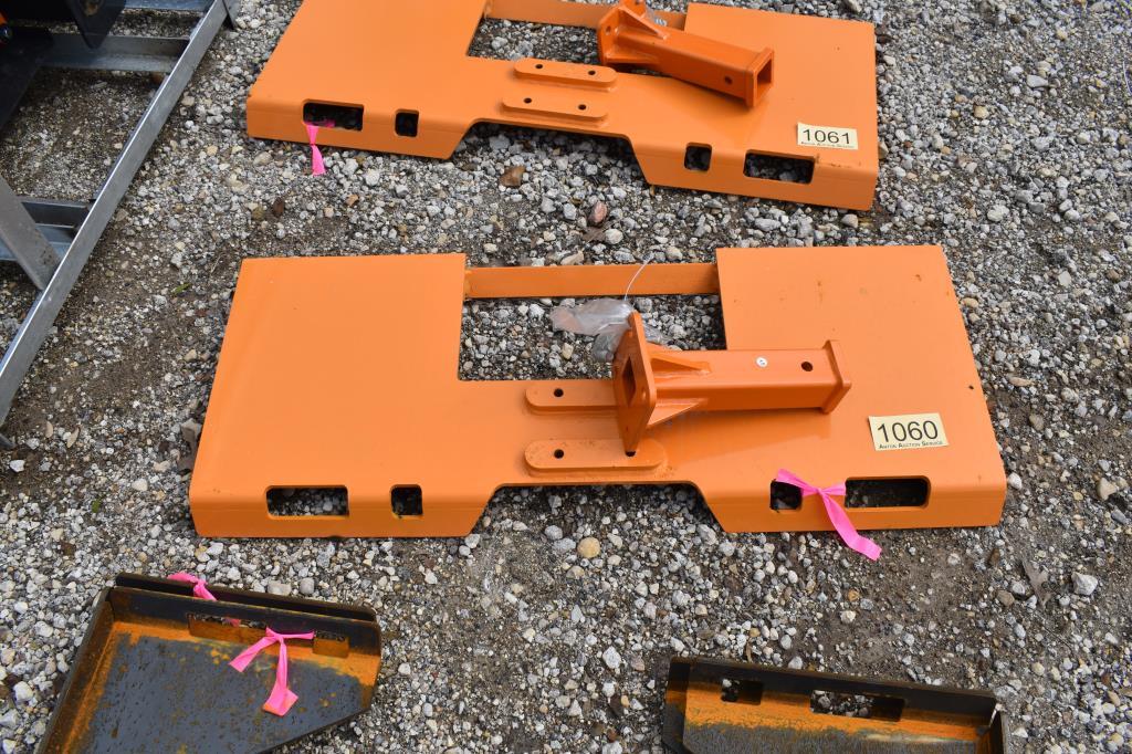 SKID STEER RECEIVER PLATE