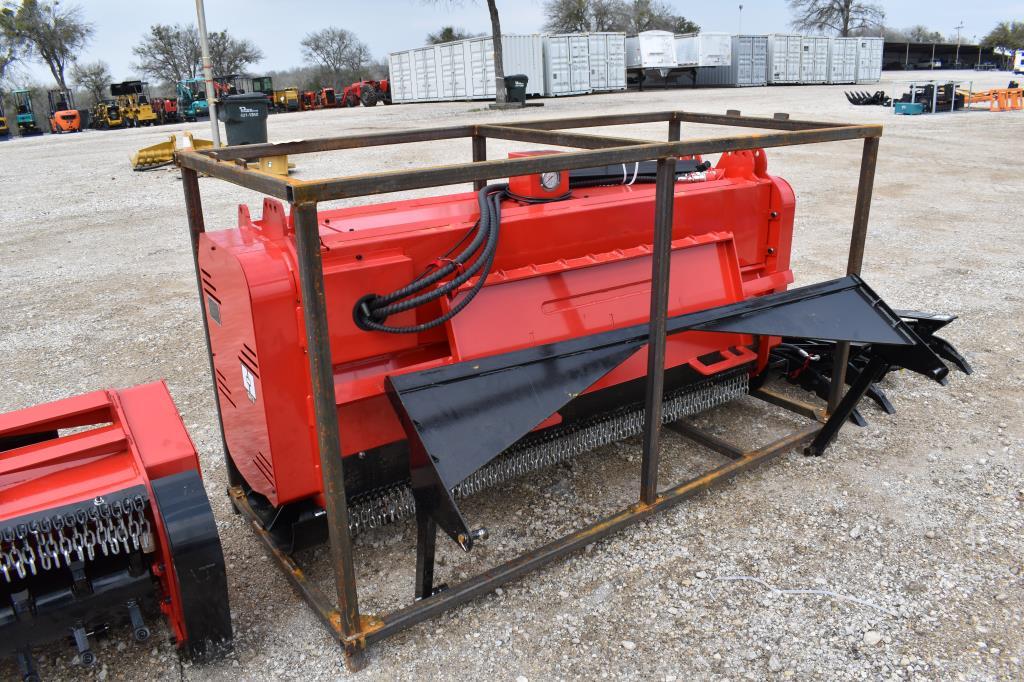 6' SKID STEER MULCHING HEAD
