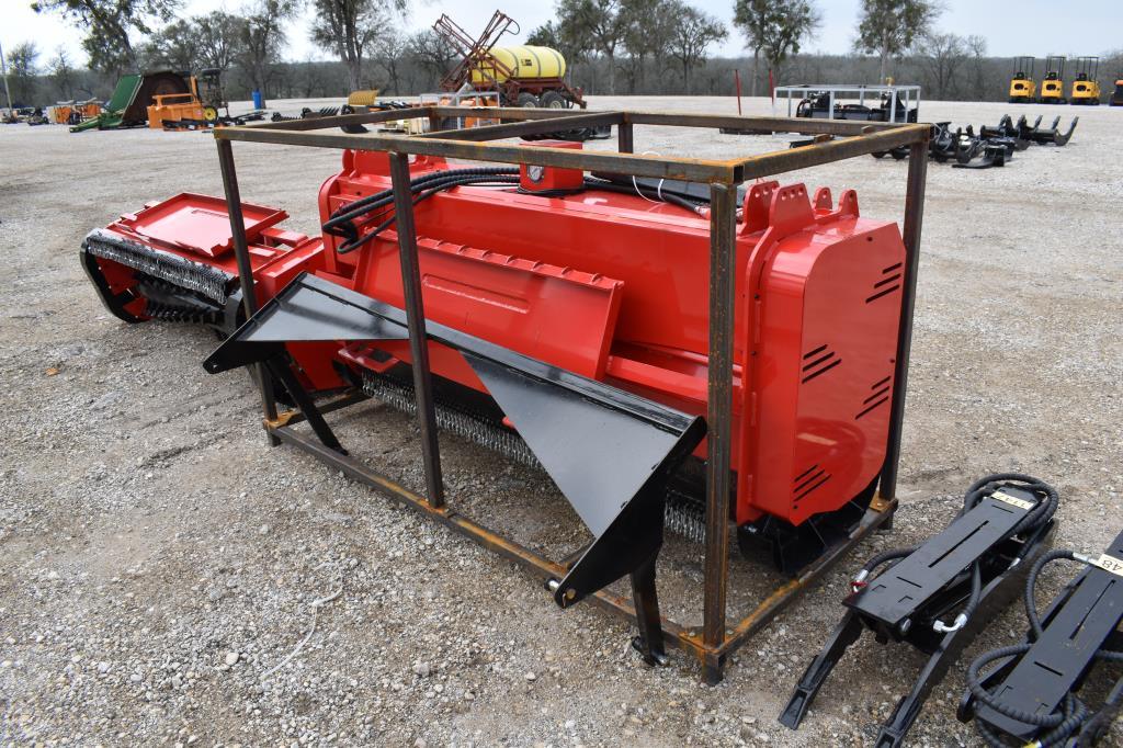 6' SKID STEER MULCHING HEAD
