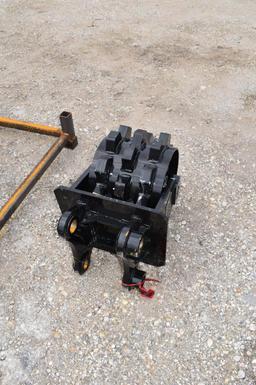 EXCAVATOR SHEEP FOOT PACKER