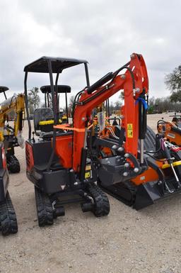 AGT MX15R MINI EXCAVATOR (SERIAL # MX15R2024J0000258) (K)