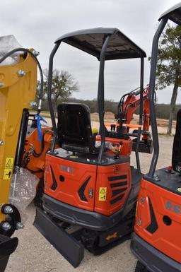 AGT MX15R MINI EXCAVATOR (SERIAL # MX15R2024J0000258) (K)