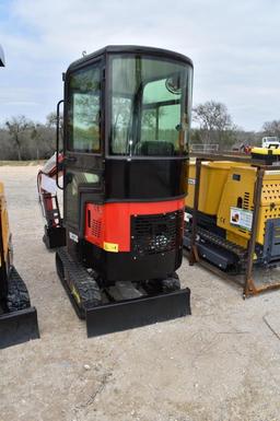 VICSEC VC13C MINI EXCAVATOR (SERIAL # VC13C241210) (K)