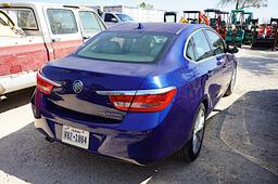 2013 BUICK VERANO CAR (NOT RUNNING) (VIN # 1G4PS5SK8D4101849) (SHOWING APPX 134,956 MILES, UP TO THE