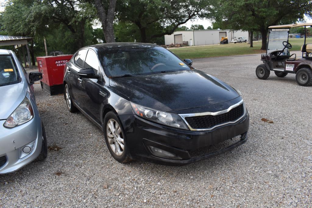 2012 KIA OPTIMA EX CAR (NOT RUNNING) (SALVAGE) (VIN # 5XXGN4A72CG049299) (UNKNOWN MILES) (SALVAGE TI