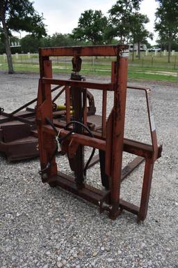 HYDRAULIC BALE FORK 3PT