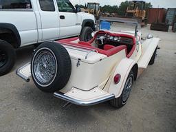 2018 MERCEDES GAZELLE KIT CAR (VIN # 0K0321617920) (SHOWING APPX 7,207 MILES, UP TO THE BUYER TO DO