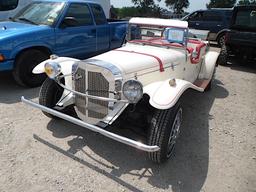 2018 MERCEDES GAZELLE KIT CAR (VIN # 0K0321617920) (SHOWING APPX 7,207 MILES, UP TO THE BUYER TO DO