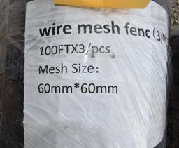 300' WIRE MESH FENCE