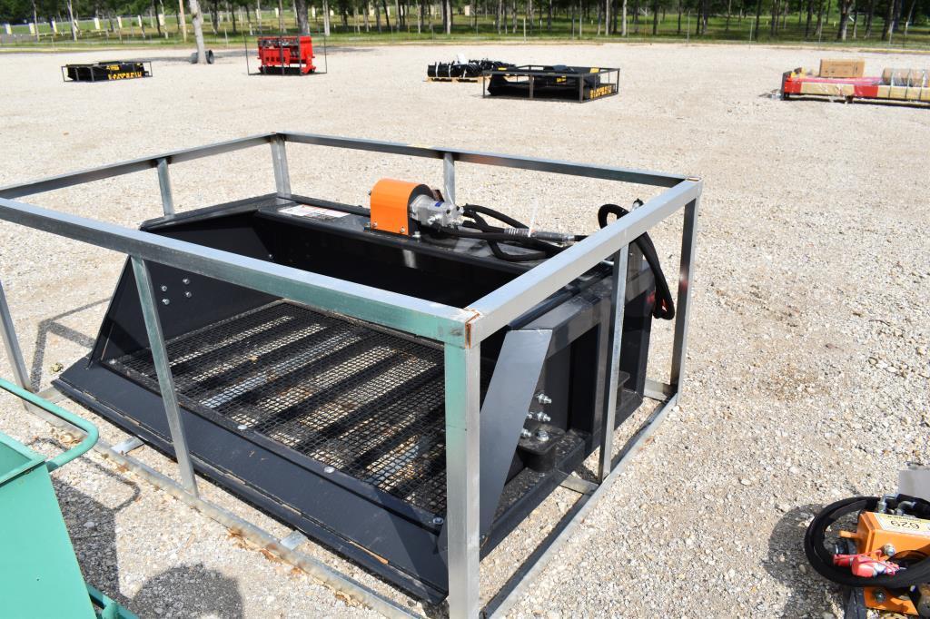 6' SKID STEER SCREENING BUCKET