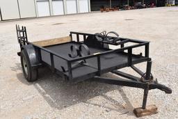 2023 5' X 10' WELDING TRAILER (PLATE # 773233M) (REGISTRATION RECEIPT ON HAND AND WILL BE MAILED CER