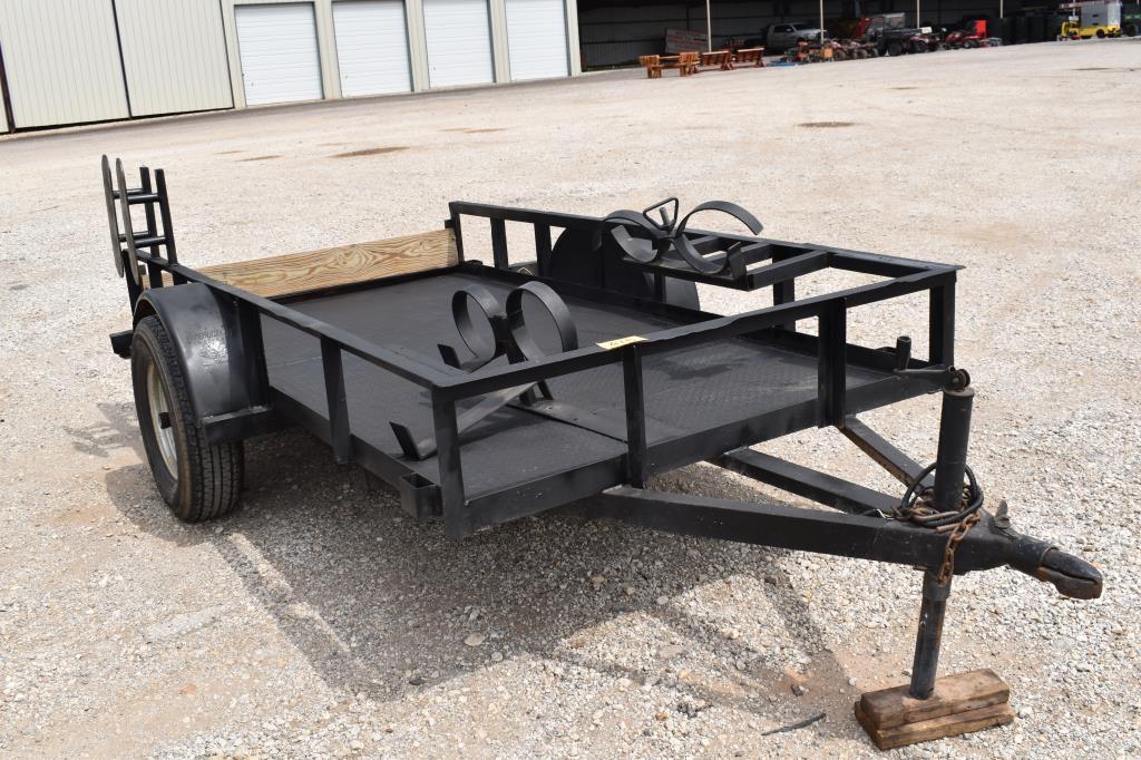2023 5' X 10' WELDING TRAILER (PLATE # 773233M) (REGISTRATION RECEIPT ON HAND AND WILL BE MAILED CER