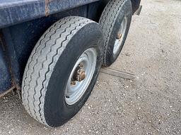 1993 6' X 16' GOOSENECK CATTLE TRAILER I-BOLT HITCH (VIN # 16GSH6C23PB046045) (I-BOLT HITCH ADAPTER