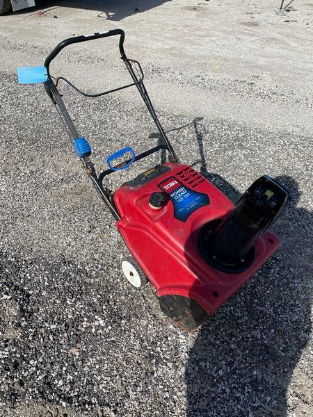 Toro 21" Single Stage Snow Blower