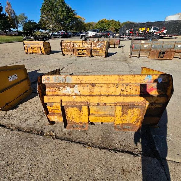 IDEAL 6' Skid Steer Pusher