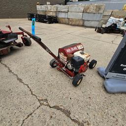 Brown Walk Behind Bed Edger